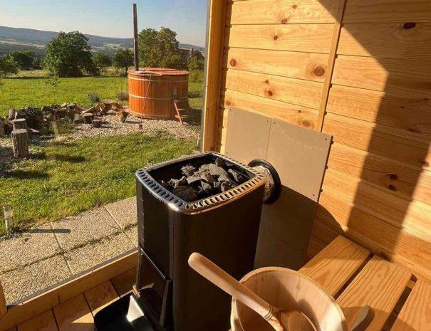 Káli Vineyard Estate finn szauna